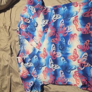 Short sleeve scrub top